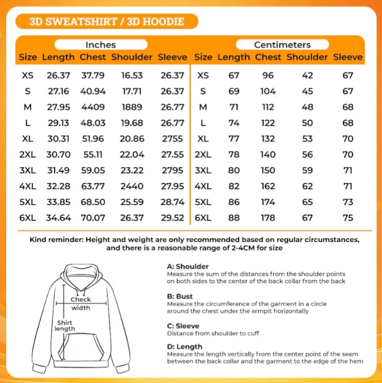 3D Sweatshirt 3D Hoodie - Gravity Falls Merchandise