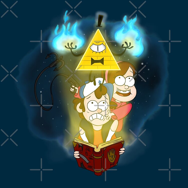 flat750x075f-pad750x750f8f8f8-35 flat750x075f pad750x750f8f8f8 35 - Gravity Falls Merchandise