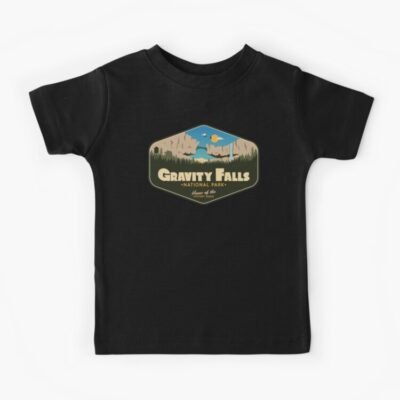 Gravity Falls National Park Home Of The Mystery Shack Kids T-shirt