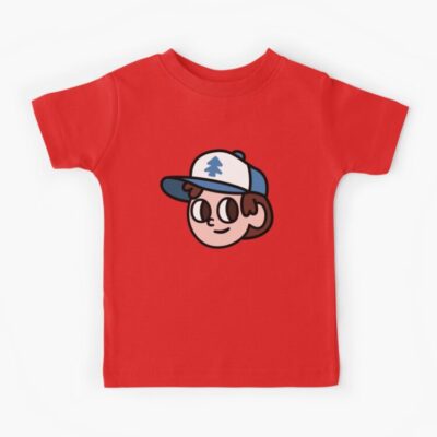 Dipper Icon Face Kids T-shirt