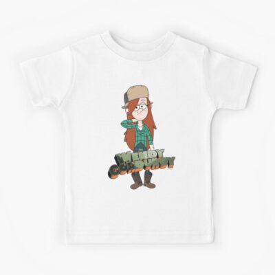Wendy Corduroy Gravity Falls Font Kids T-shirt