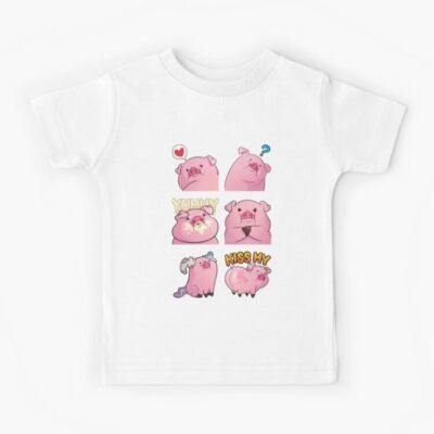 Gravity Falls Waddles The Pig Kids T-shirt