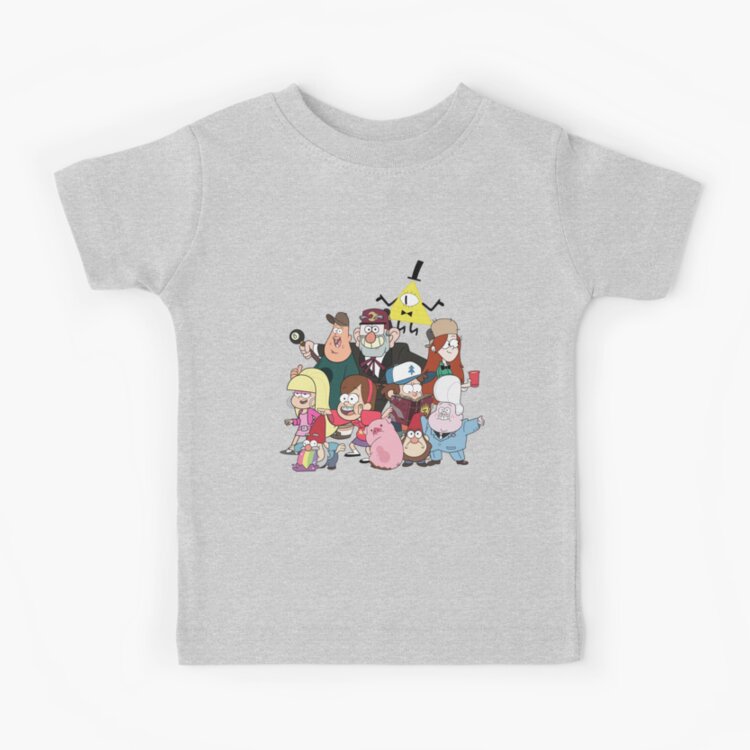 rakids_teex900heather_greyfront-pad750x750f8f8f8-2 rakids teex900heather greyfront pad750x750f8f8f8 2 - Gravity Falls Merchandise