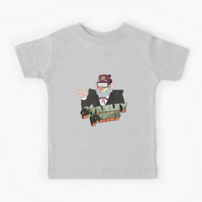 Stanley Pines Gravity Falls Font Kids T-shirt