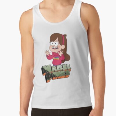 Mabel Pines Gravity Falls Text Tank Top