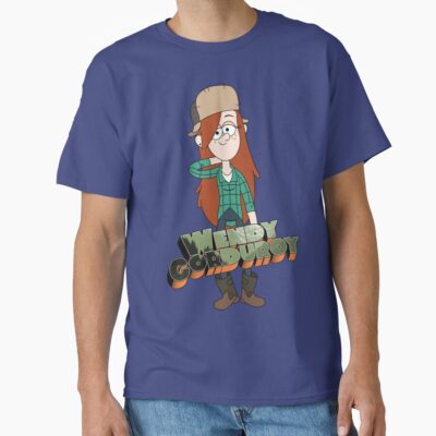 Wendy Corduroy Gravity Falls Font T-shirt