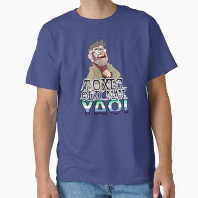 Stanford Pines Gravity Falls Toxic Old Man Yaoi Meme T-shirt