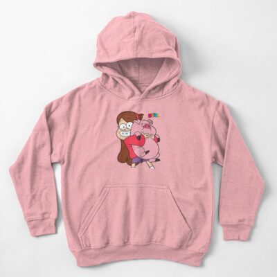 Mabel2 Gravity Falls Mask Gravity Kids Hoodie