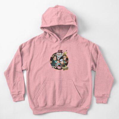Gravity Falls All Characters Kids Hoodie