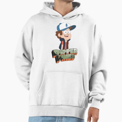 Dipper Pines Gravity Falls Font Hoodie