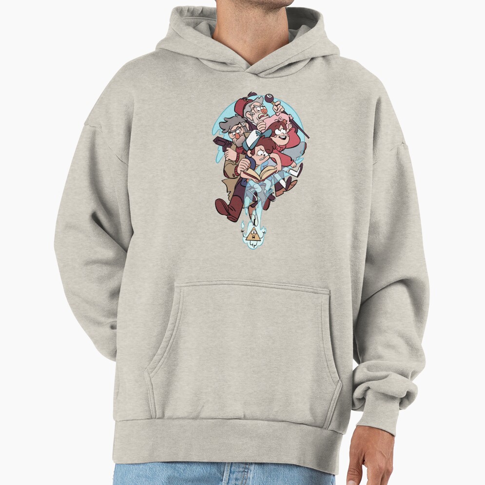 ssrcooversized_hoodiemens_01oatmeal_heatherfrontsquare_productx1000-51 ssrcooversized hoodiemens 01oatmeal heatherfrontsquare productx1000 51 - Gravity Falls Merchandise