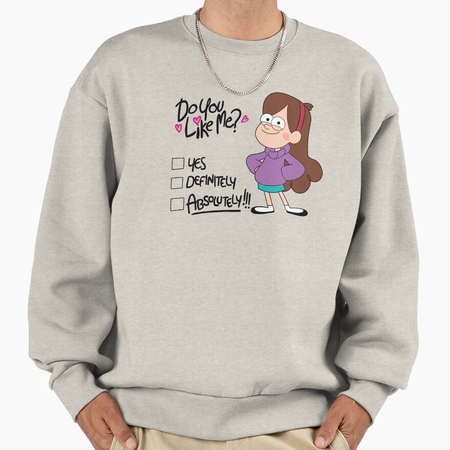 ssrcooversized_sweatshirtmens_01oatmeal_heatherfrontsquare_productx1000-42 ssrcooversized sweatshirtmens 01oatmeal heatherfrontsquare productx1000 42 - Gravity Falls Merchandise