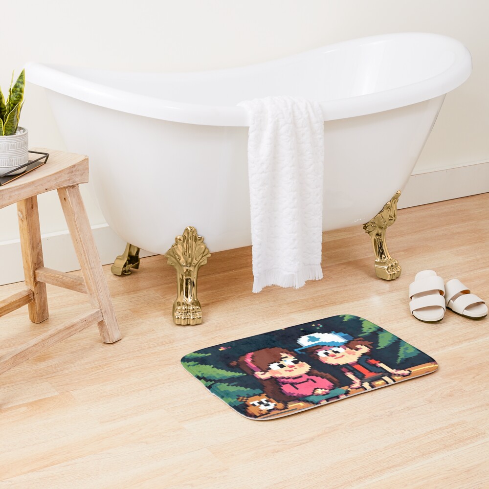 urbathmat_context_smallsquare1000x1000.1u5-30 urbathmat context smallsquare1000x1000.1u5 30 - Gravity Falls Merchandise