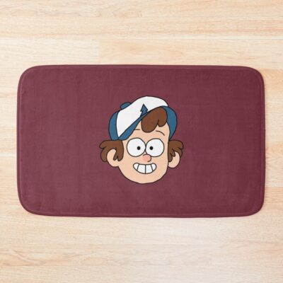 Dipper In Gravity Falls Character Face Bath Mat
