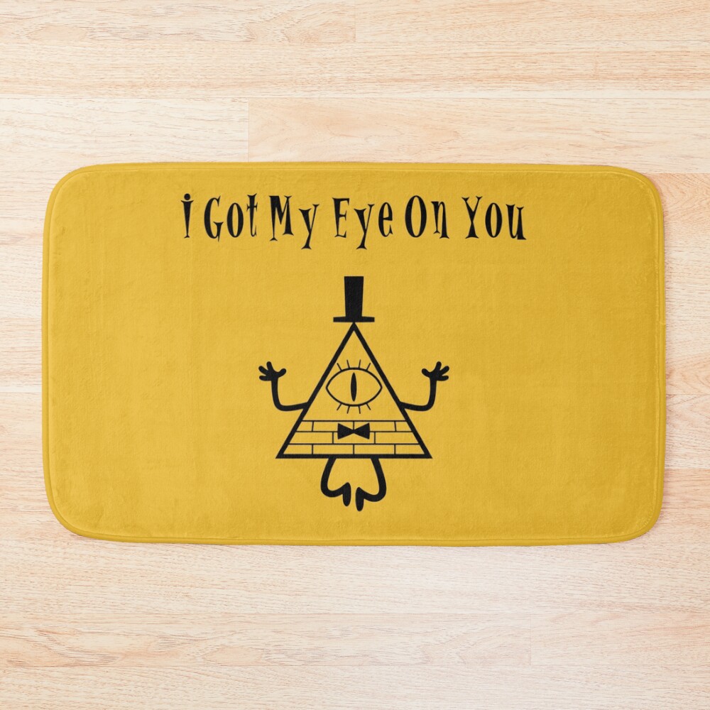 urbathmat_flatlay_largesquare1000x1000.1u5-14 urbathmat flatlay largesquare1000x1000.1u5 14 - Gravity Falls Merchandise