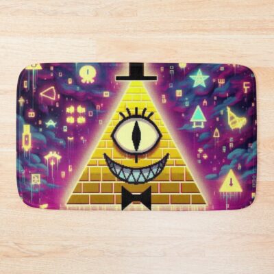 Gravity Falls Bill Cipher Bath Mat