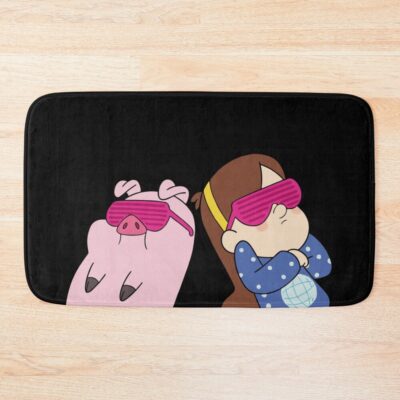 Mabel Pines And Waddles Bath Mat