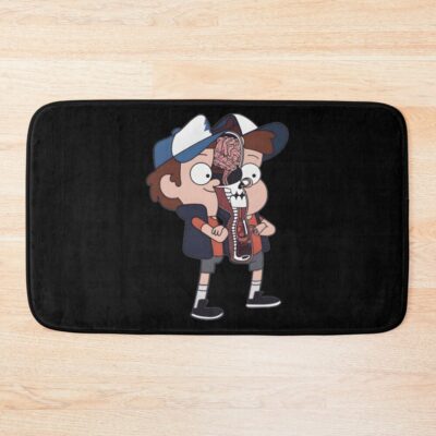 Dipper Gravity Falls Mask 2 Gravity Falls Essential Bath Mat