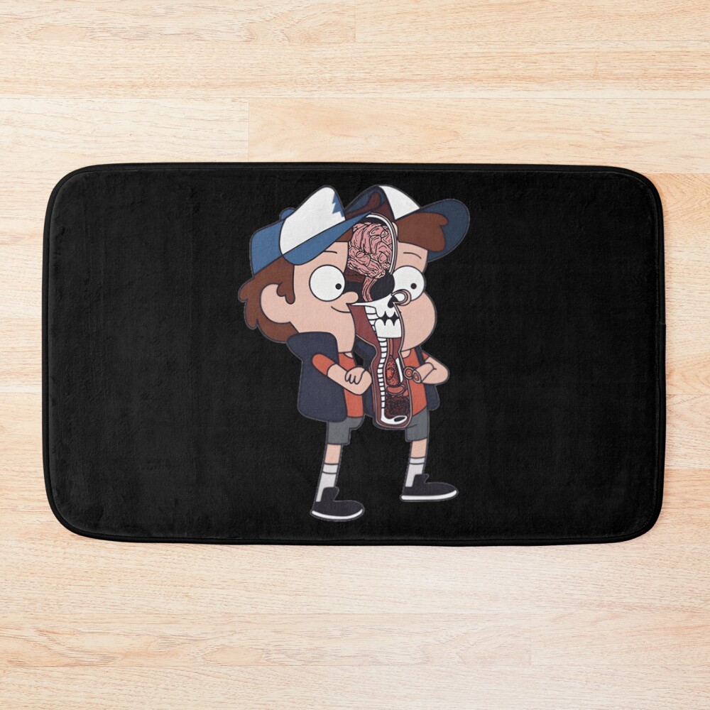 urbathmat_flatlay_largesquare1000x1000.1u5-24 urbathmat flatlay largesquare1000x1000.1u5 24 - Gravity Falls Merchandise