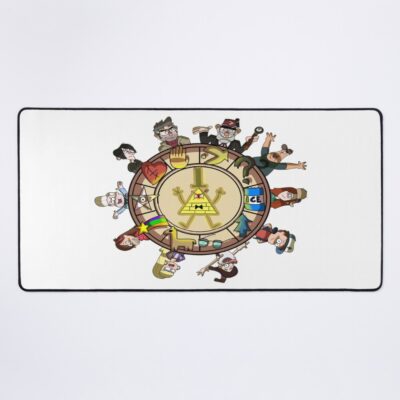 Falls Circle Mouse Pad