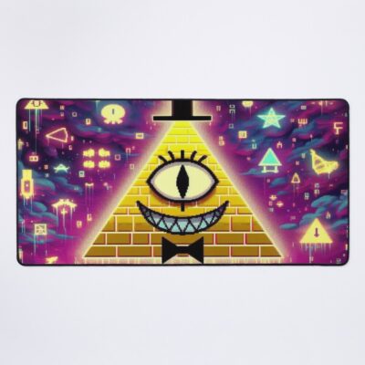 Gravity Falls Bill Cipher Mouse Pad