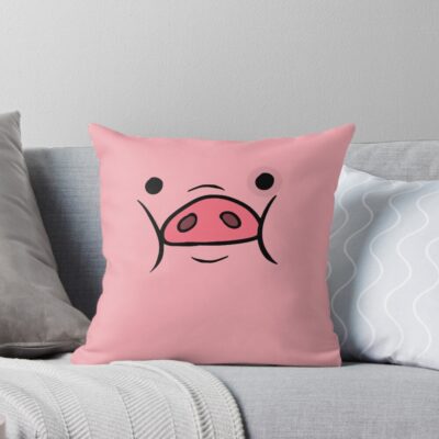 Waddles Throw Pillow