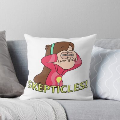 Skepticles Mabel Throw Pillow