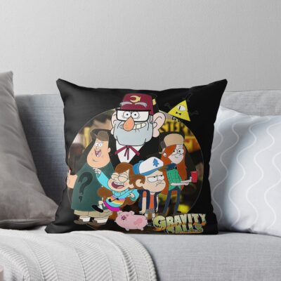 Grabity Falls Gravityfalls Dipper Pines Throw Pillow