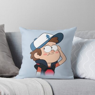 Dipper Pines Gravity Falls Throw Pillow
