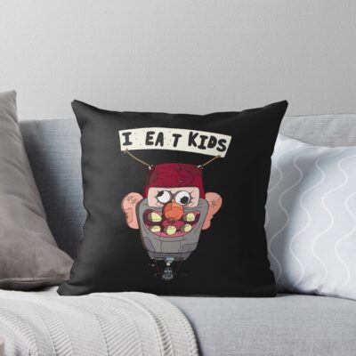Gravity Falls I Eat Kids Balloon Classic T Shirt Throw Pillow